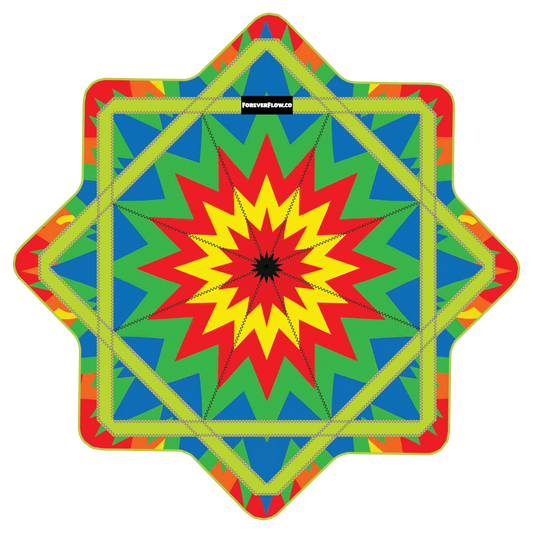 Spiked Star –  GlowStar- LED Light Up 26" (Ships By Nov. 10th)