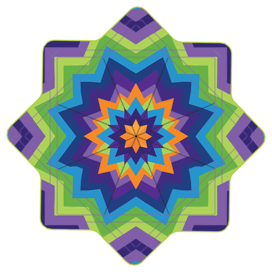 Spiked Star –  GlowStar- LED Light Up 26" (Ships By Nov. 10th)