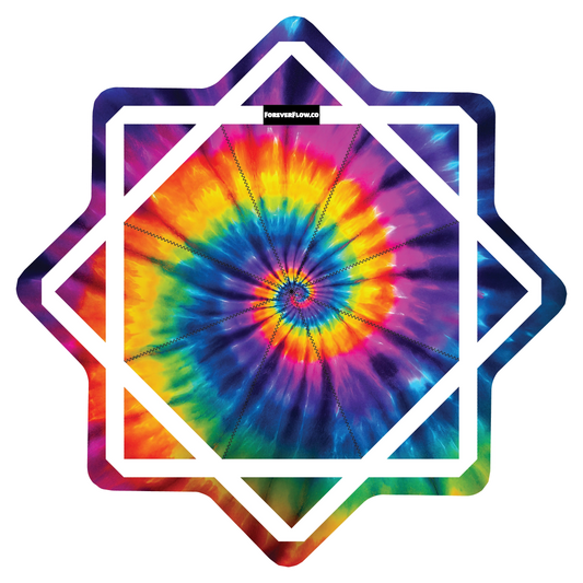 Tye Dye Visions –  GlowStar- LED Light Up 26" (Ships By Nov. 10th)