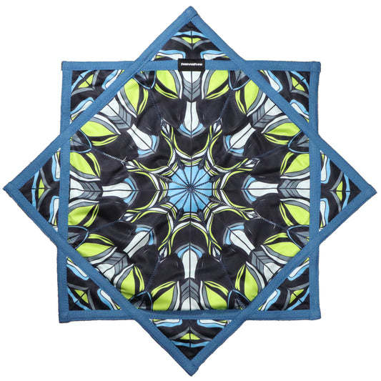 #10 Teal Mandala FlowStar