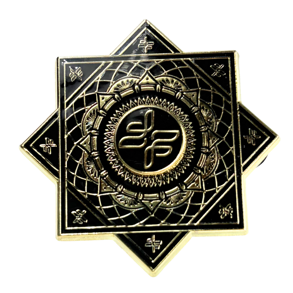 Gold Logo Spinner Pin