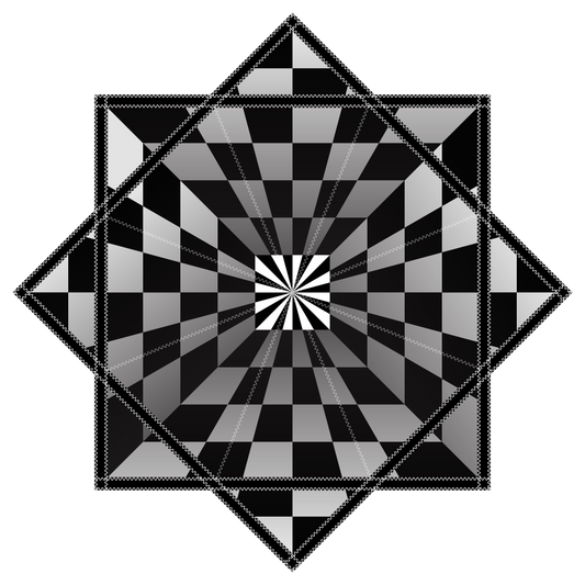 Checkerboard Portal – Jumbo 48" FlowStar (Ships by Aug 1)
