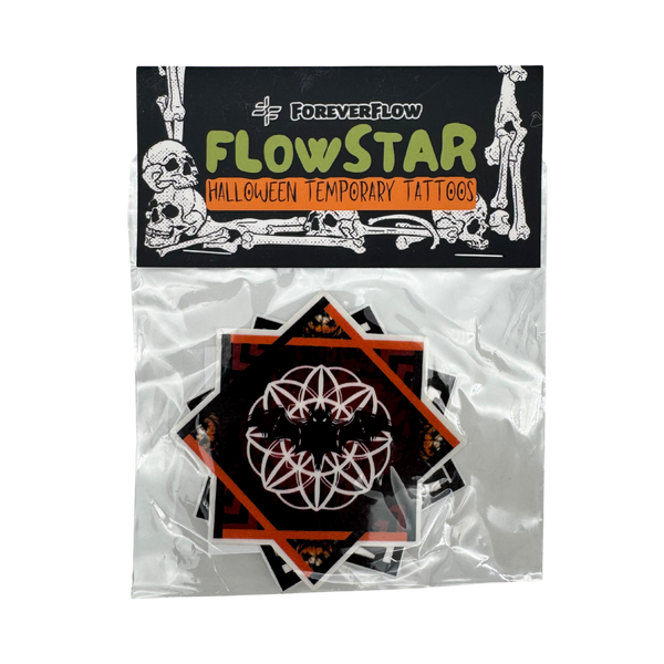 FlowStar Halloween Temporary Tattoos
