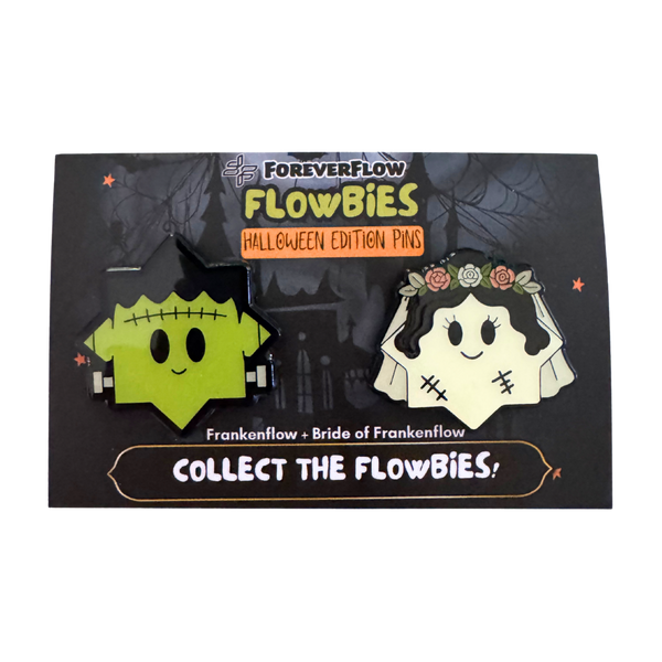 Flowbies Pins: Halloween Edition