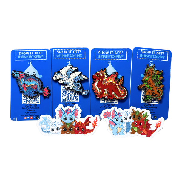 Bink Box Pins & Stickers