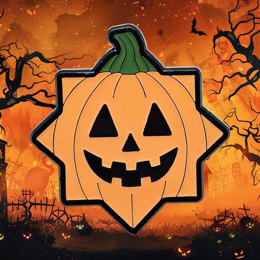 Pumpy Flowbies Floween Lapel Pin