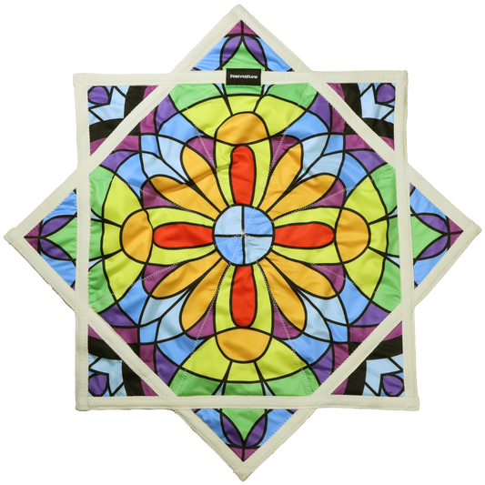 #20 Stained Glass FlowStar Forever FlowStar 26" (Ships by August 1st)