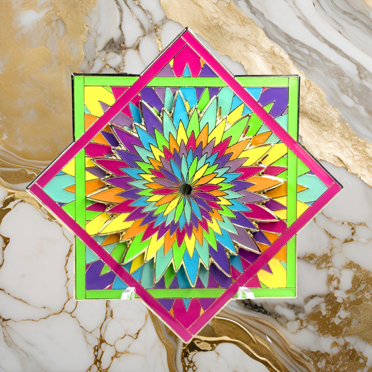 Neon Flow FlowStar Pin Gold Variant (Ready To Ship)