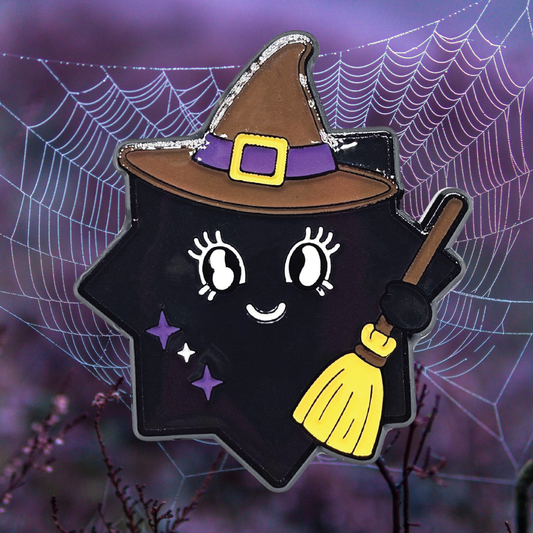 Whimsy Flowbies Floween Lapel Pin