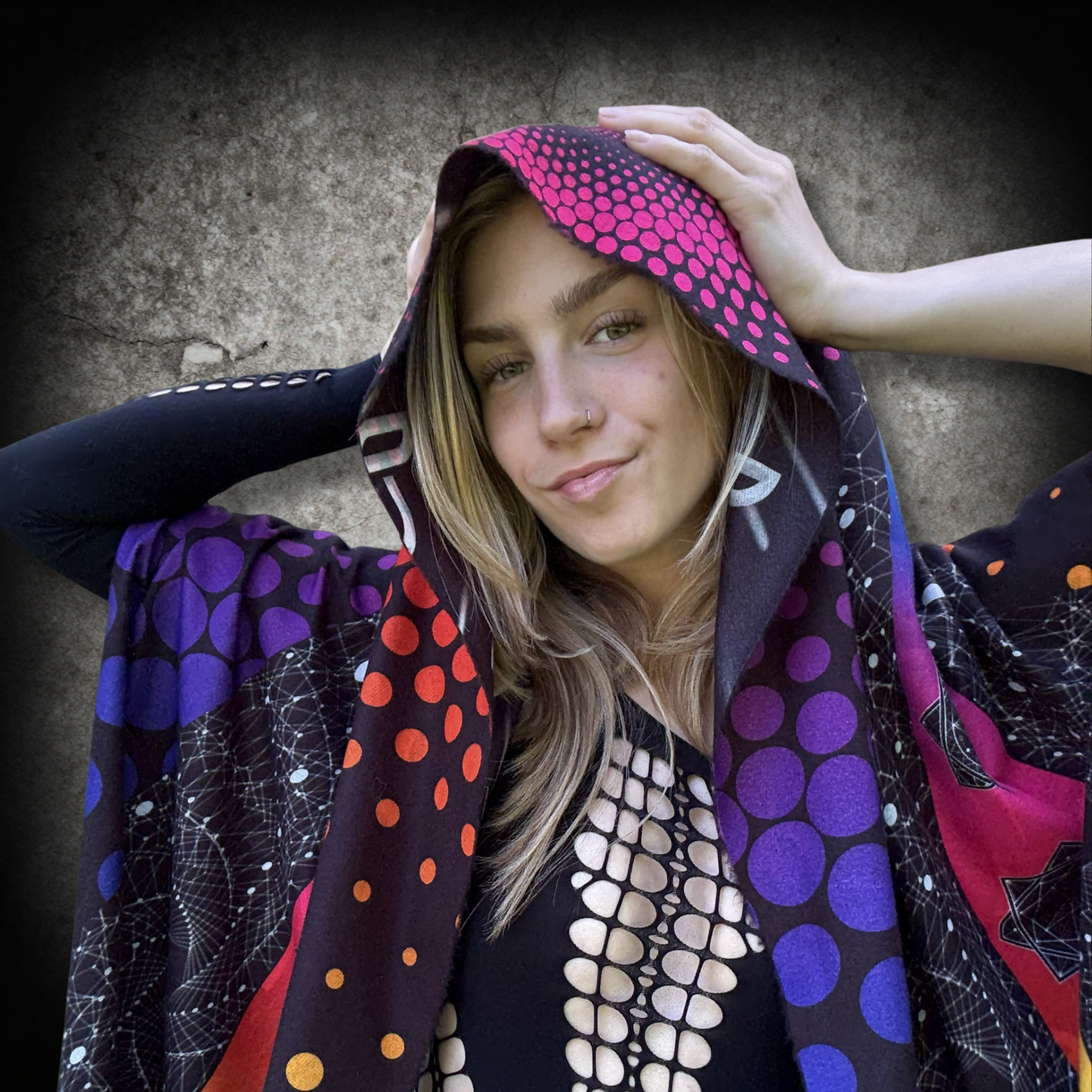 ForeverFlow Rainbow Void Pashmina
