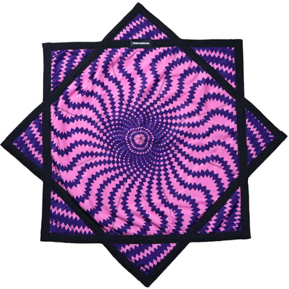 #5 Purple Paint Swirl FlowStar
