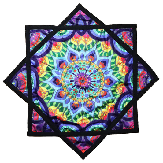 #6 Purple Heart Mandala FlowStar
