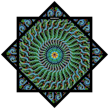 Peacock Spiral – Jumbo 48" FlowStar (Ships by Aug 1)