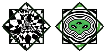 Alien Love – Forever FlowStar 26" (Ready To Ship)