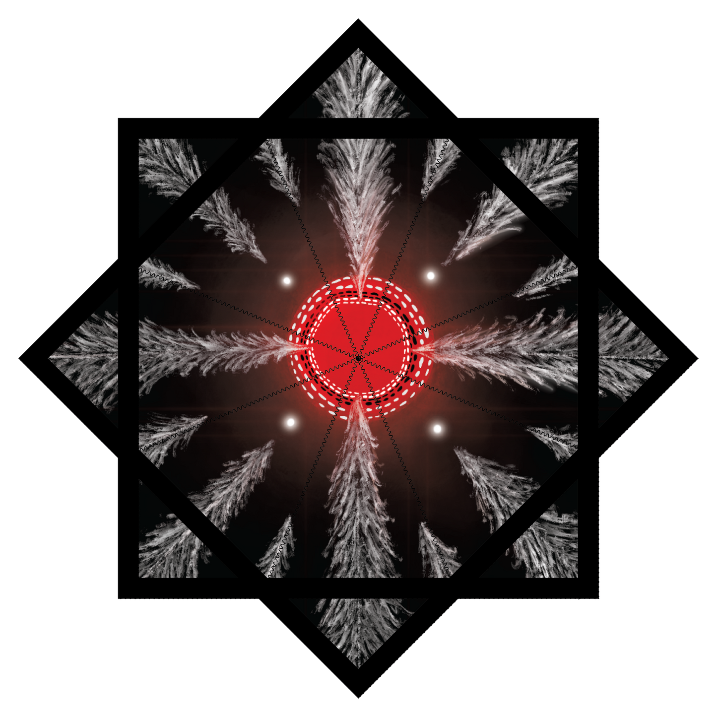 "Eternal Pines" Artwork by Amaya Graven – Forever FlowStar 26" (Pre-Sale)