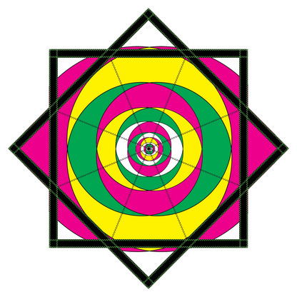 "Watermelon Echo " Artwork by Annalise Barden – Forever FlowStar 26"