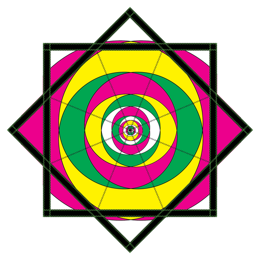 "Watermelon Echo " Artwork by Annalise Barden – Forever FlowStar 26"