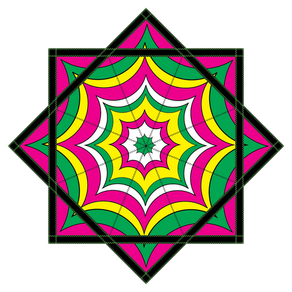 "Watermelon Echo " Artwork by Annalise Barden – Forever FlowStar 26"