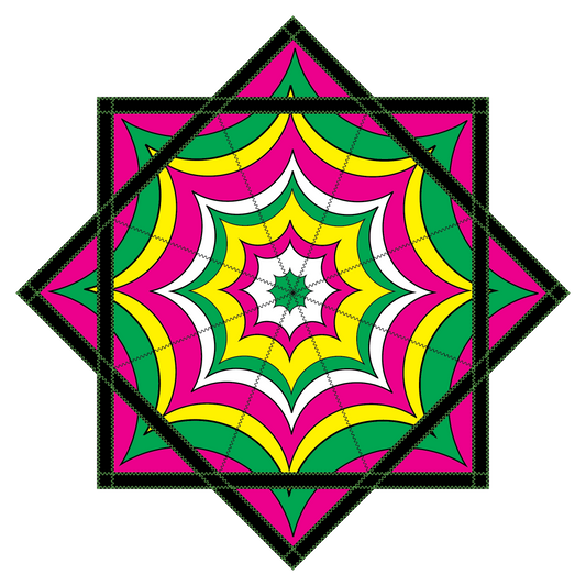 "Watermelon Echo " Artwork by Annalise Barden – Forever FlowStar 26"