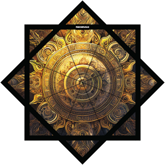 Aztec Egyptian Style – Jumbo 48" FlowStar (Ready To Ship)