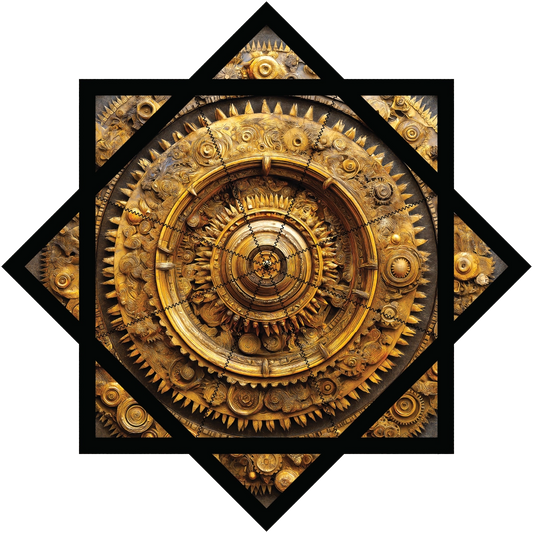 Aztec Egyptian Style – Jumbo 48" FlowStar (Ready To Ship)