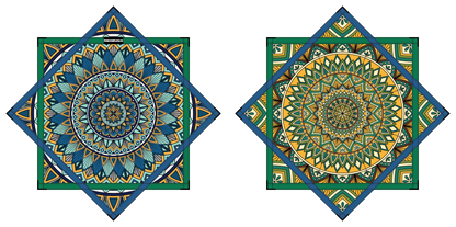 Azure Bloom – Forever FlowStar 26" (Ready To Ship-Drops Aug. 20th)