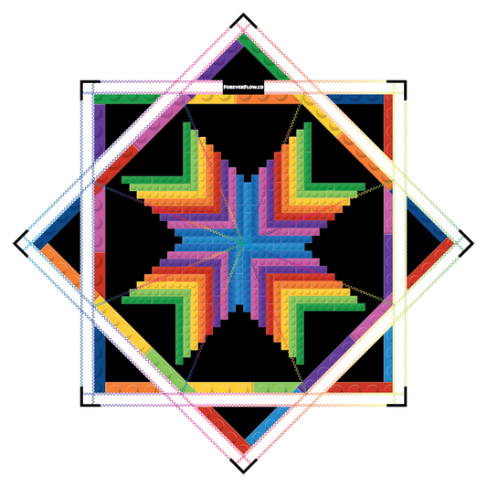 Block Party – Forever FlowStar 26" (Ready To Ship-Drops Aug. 20th)