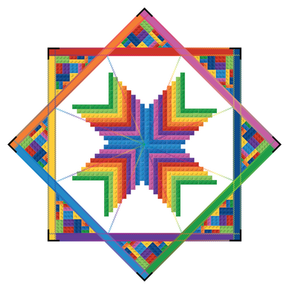 Block Party – Forever FlowStar 26" (Ready To Ship-Drops Aug. 20th)