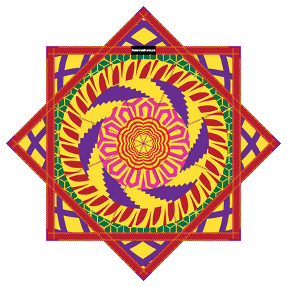 Bloom Burst – Forever FlowStar 26" (Ready To Ship)