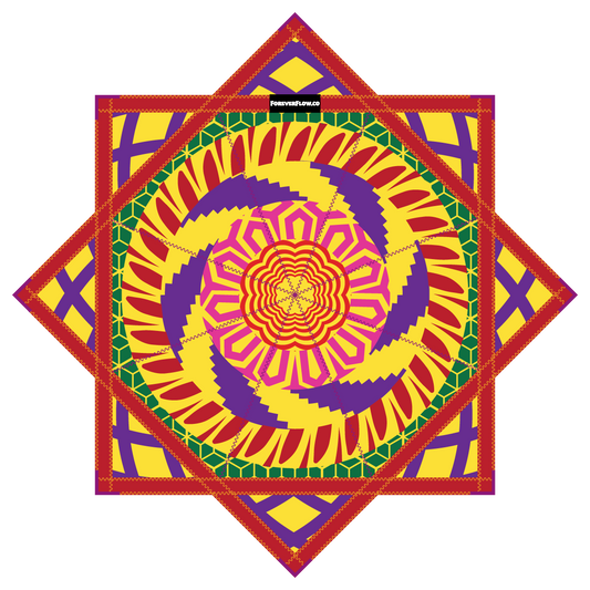 Bloom Burst – Forever FlowStar 26" (Ready To Ship)