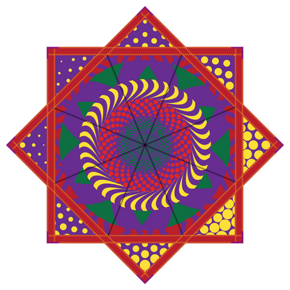Bloom Burst – Forever FlowStar 26" (Ready To Ship)