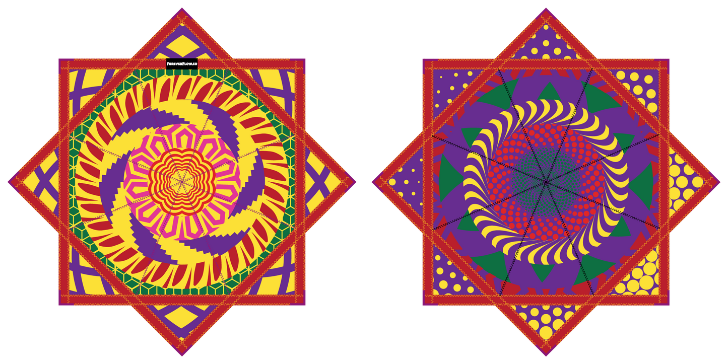 Bloom Burst – Forever FlowStar 26" (Ready To Ship)