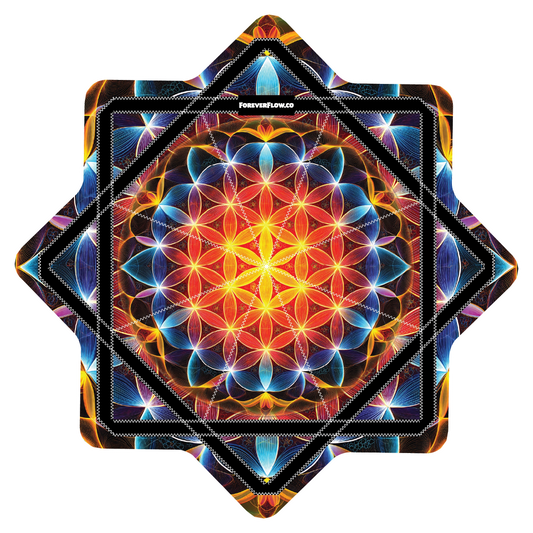 Blooming Flower Of Life –  GlowStar- RGB Light Up 26" (Ready To Ship)