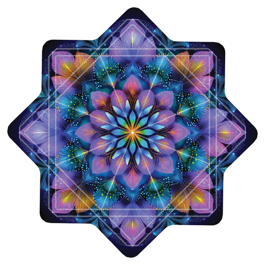 Blooming Flower Of Life –  GlowStar- RGB Light Up 26" (Ready To Ship)