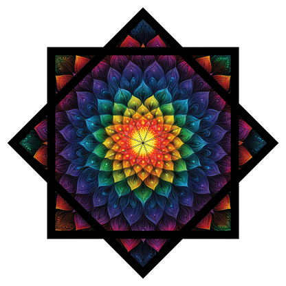 Bubbly Rainbow – Forever FlowStar 26" (Ships By Nov 10th)