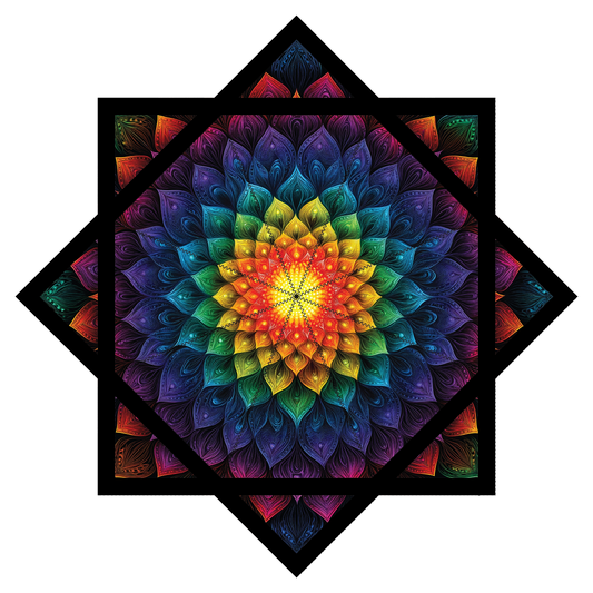 Bubbly Rainbow – Forever FlowStar 26" (Ships By Nov 10th)