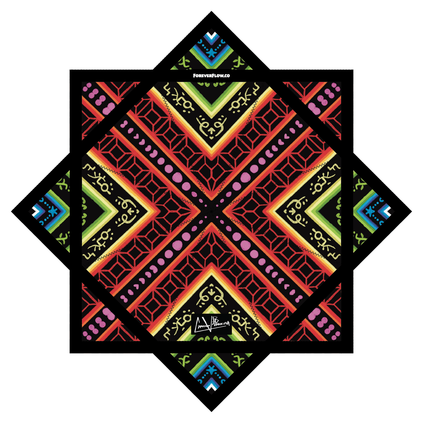 " Rainbow matrix " by Cameron Villanueva– Forever FlowStar 26" (Pre-Sale)