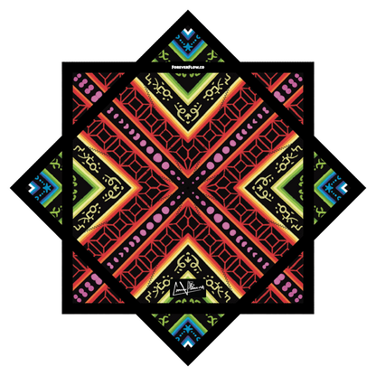 " Rainbow matrix " by Cameron Villanueva– Forever FlowStar 26" (Pre-Sale)