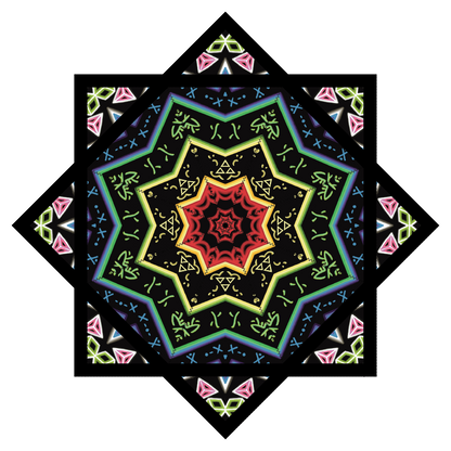 " Rainbow matrix " by Cameron Villanueva– Forever FlowStar 26" (Pre-Sale)