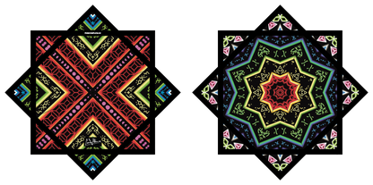 " Rainbow matrix " by Cameron Villanueva– Forever FlowStar 26" (Pre-Sale)