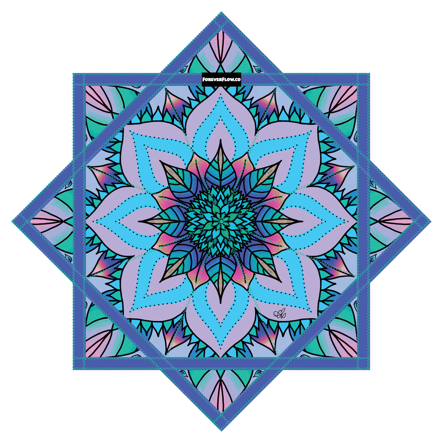 "Terra Says Hello" Artwork by Carly Veron – Forever FlowStar 26"