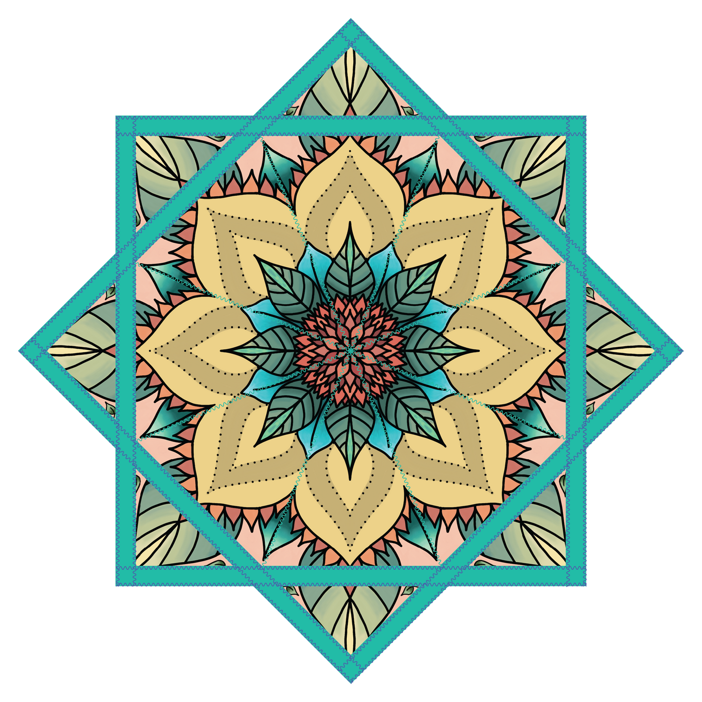 "Terra Says Hello" Artwork by Carly Veron – Forever FlowStar 26"