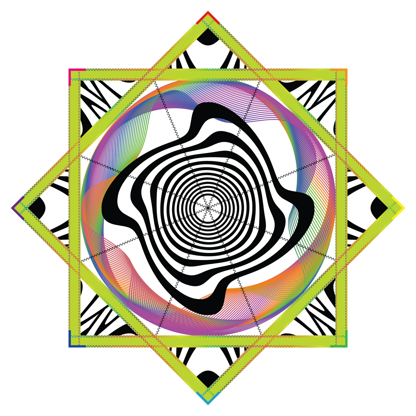 Chroma Vortex – Forever FlowStar 26" (Ready to Ship)