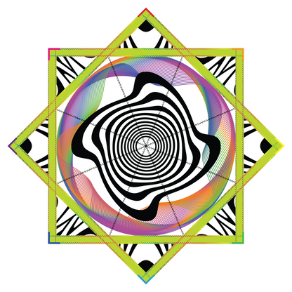 Chroma Vortex – Forever FlowStar 26" (Ready to Ship)