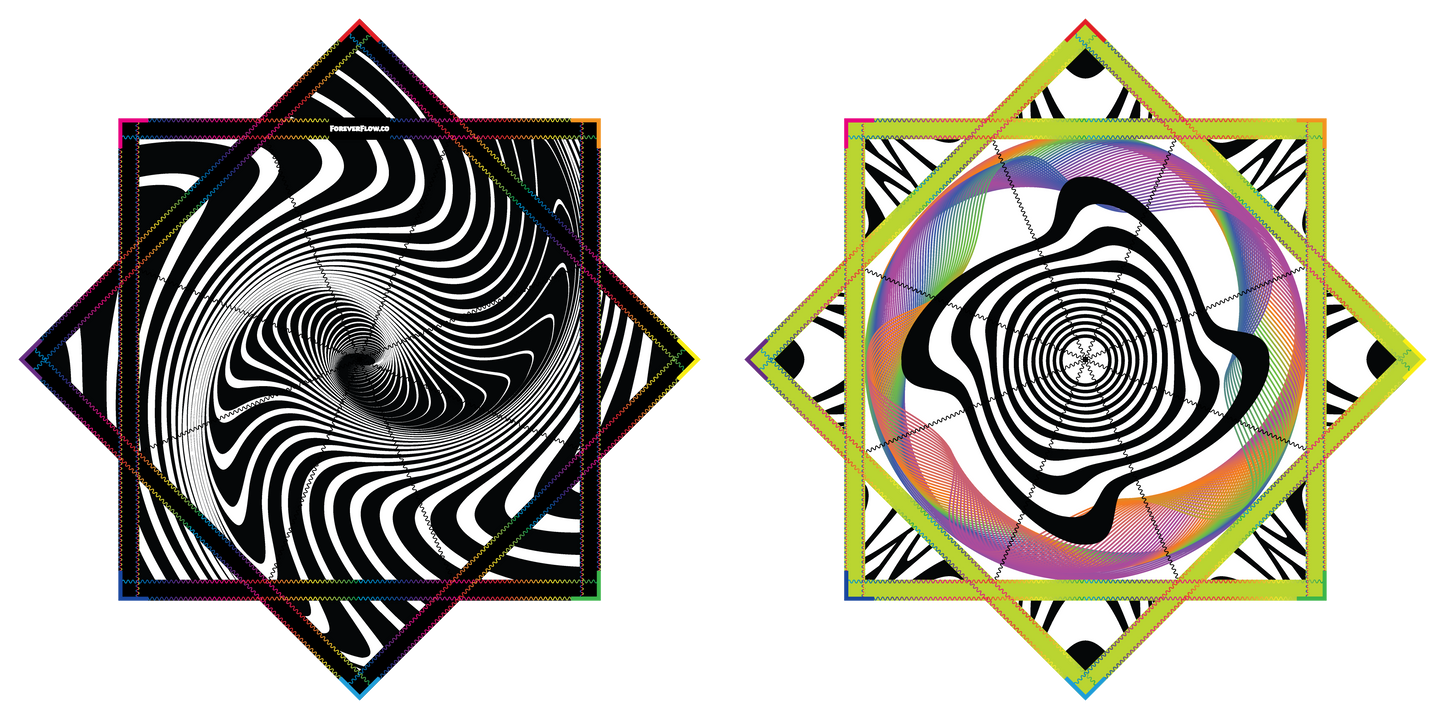 Chroma Vortex – Forever FlowStar 26" (Ready to Ship)