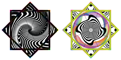 Chroma Vortex – Forever FlowStar 26" (Ready to Ship)