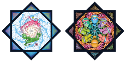 "Cloudbound NightSpin " Artwork by Benjamin Brooks – Forever FlowStar 26"