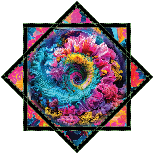 Coral Reef – Jumbo 48" FlowStar (Ready To Ship)