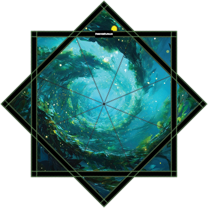 Coral Reef – Jumbo 48" FlowStar (Ready To Ship)