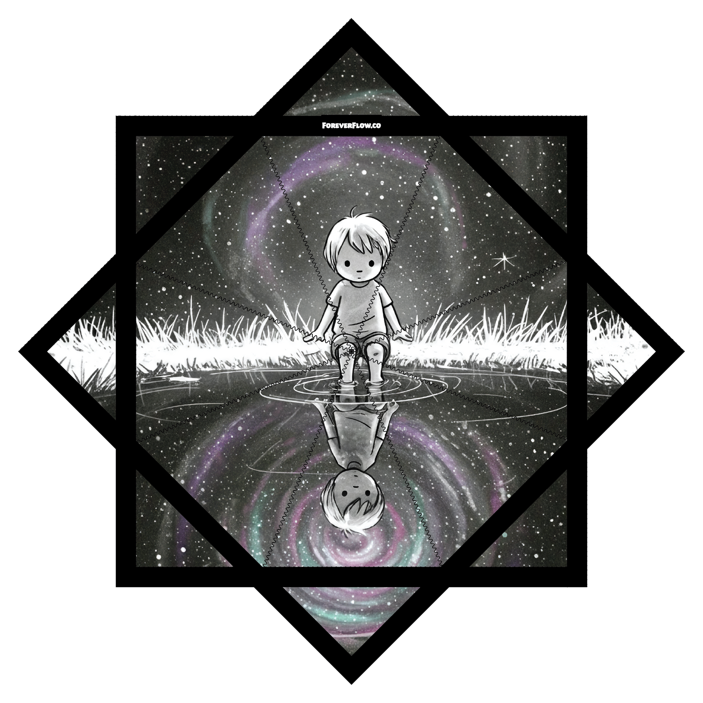 "Within" Artwork by Cori Smith – Forever FlowStar 26" (Pre-Sale)
